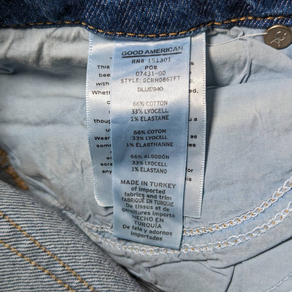 Good American High Rise Women Jeans - Blue - Picture 10 of 14